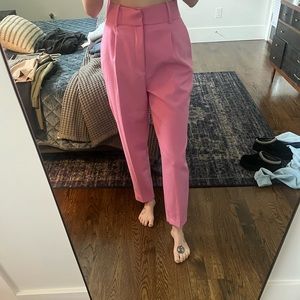 Barbie pink trousers
